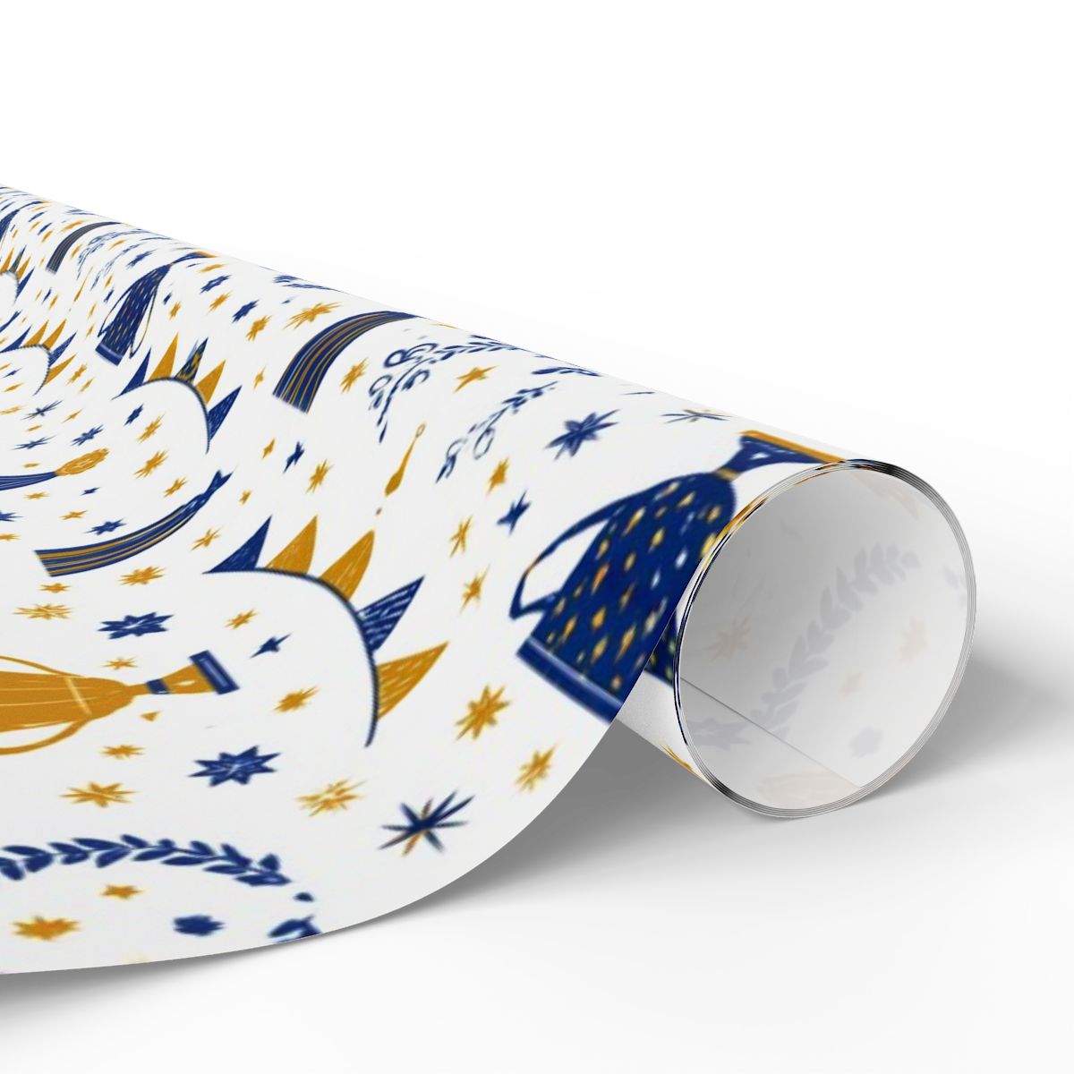 Summer Sports Wrapping Paper — Trophy & Award Pattern (Design 13)