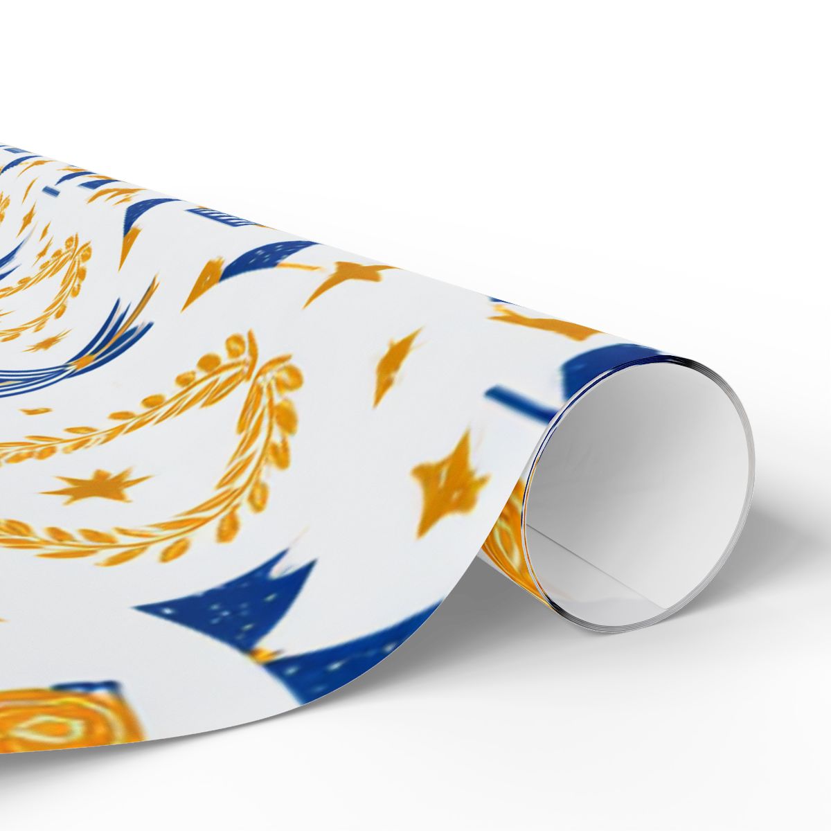 Summer Sports Wrapping Paper — Trophy & Award Pattern (Design 14)