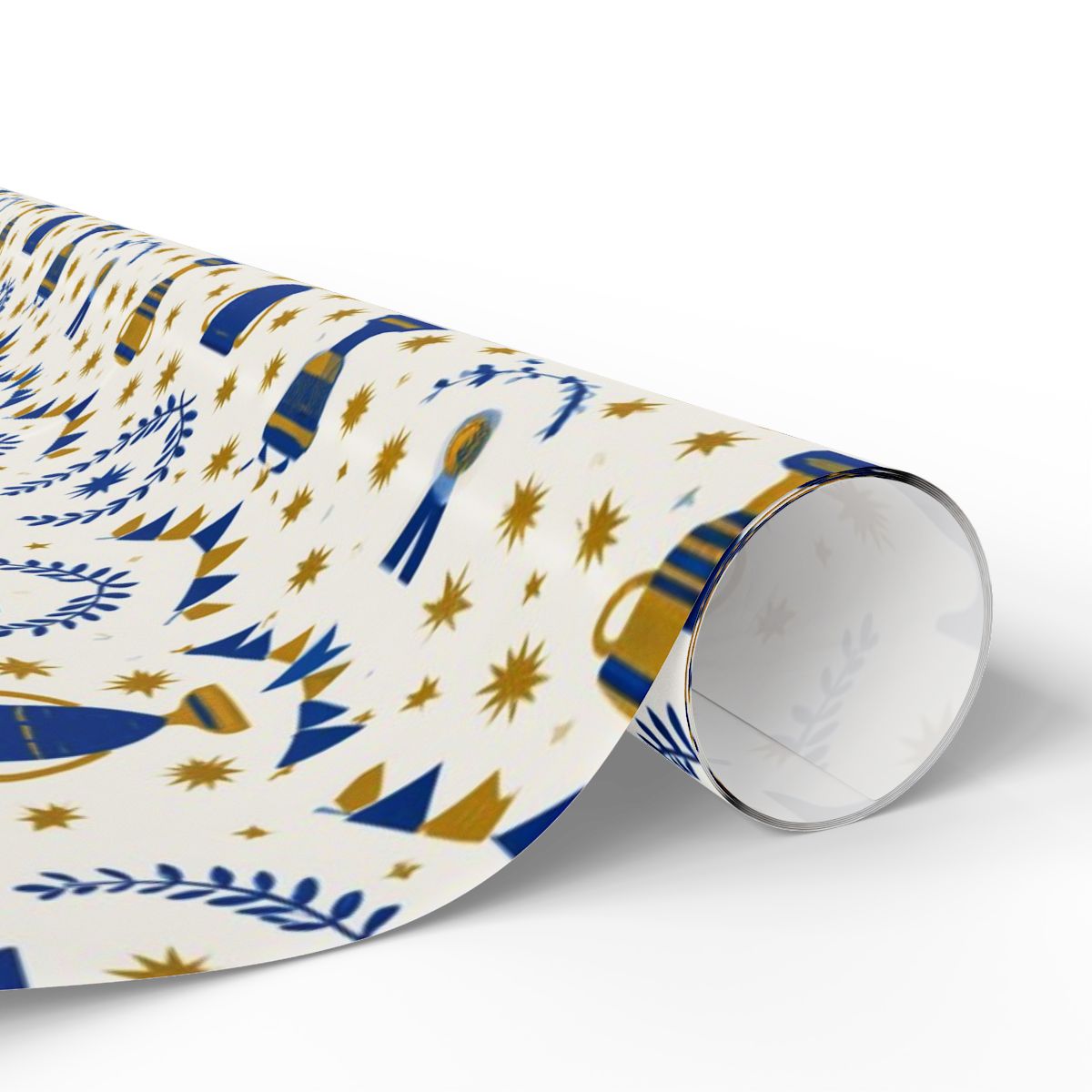 Summer Sports Wrapping Paper — Trophy & Award Pattern (Design 15)