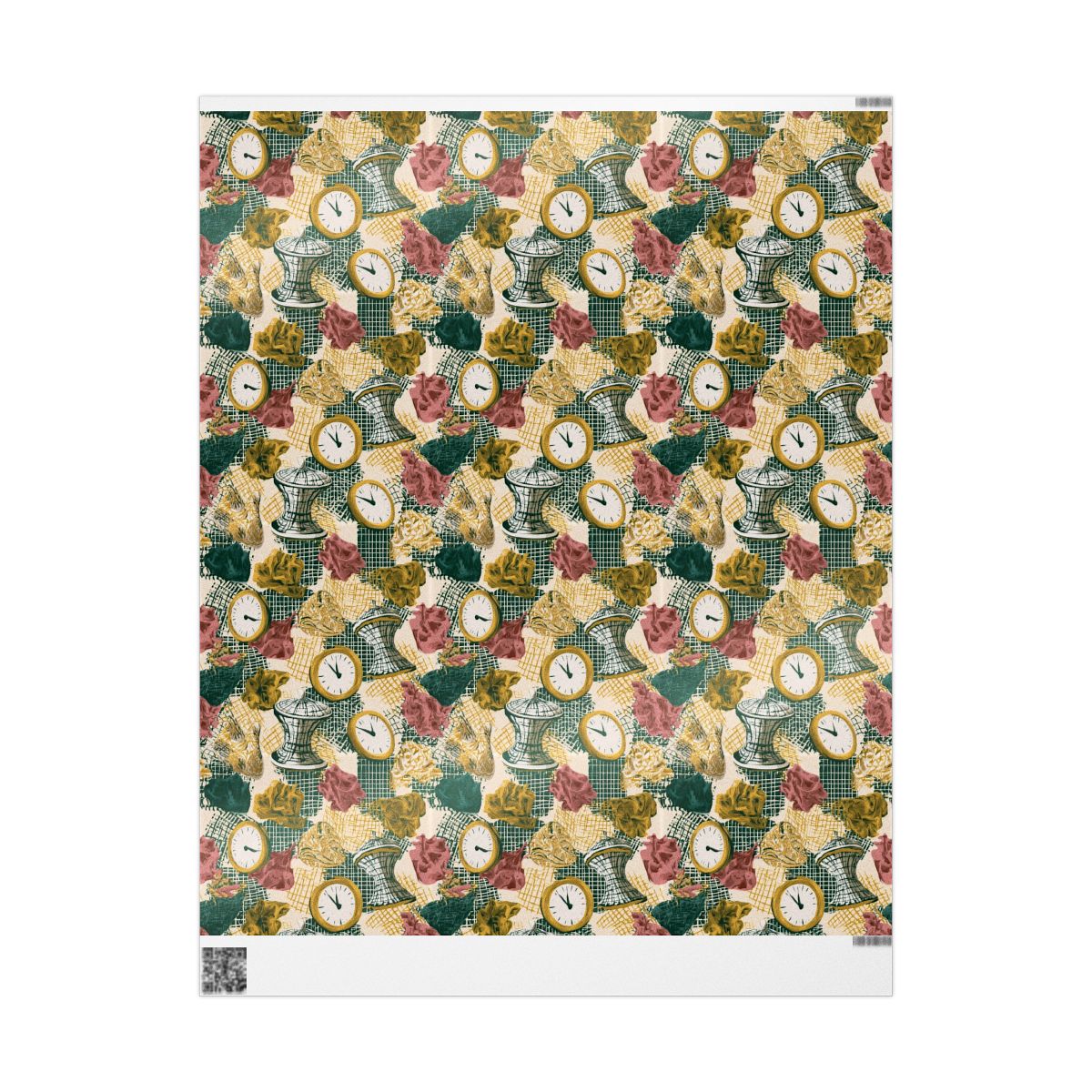 Surrealist Clocks & Curiosities Wrapping Paper