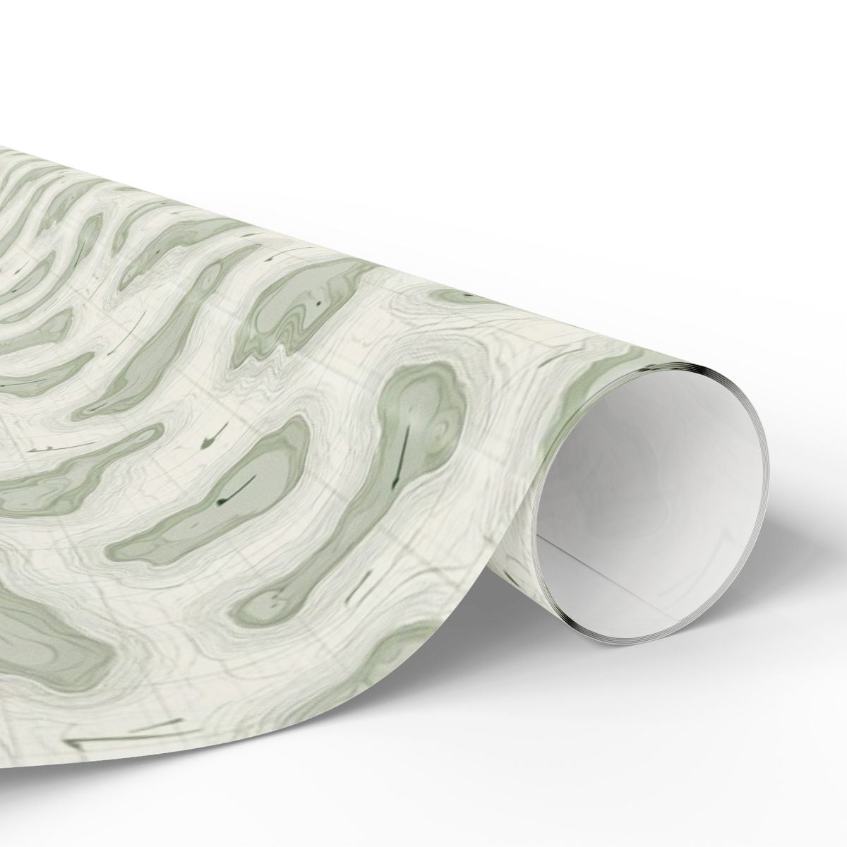 Topographic Golf Map Wrapping Paper