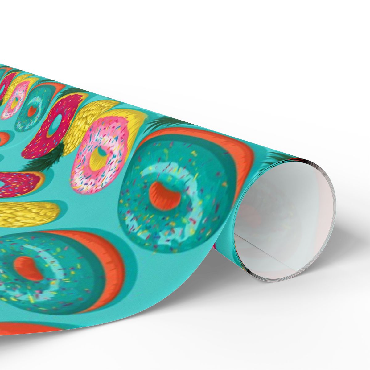 Tropical Pool Float Wrapping Paper