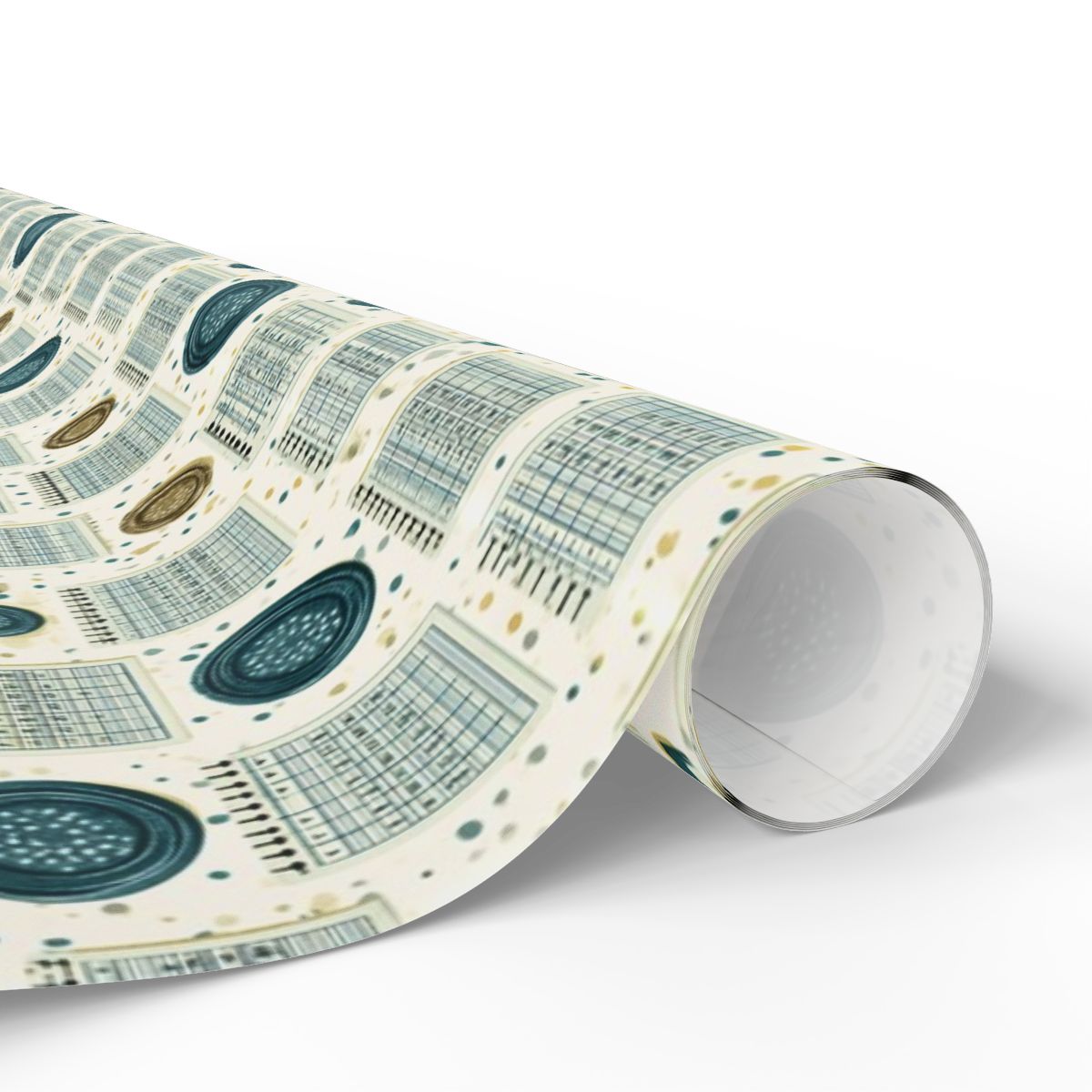 Vintage Analog Calendar Wrapping Paper