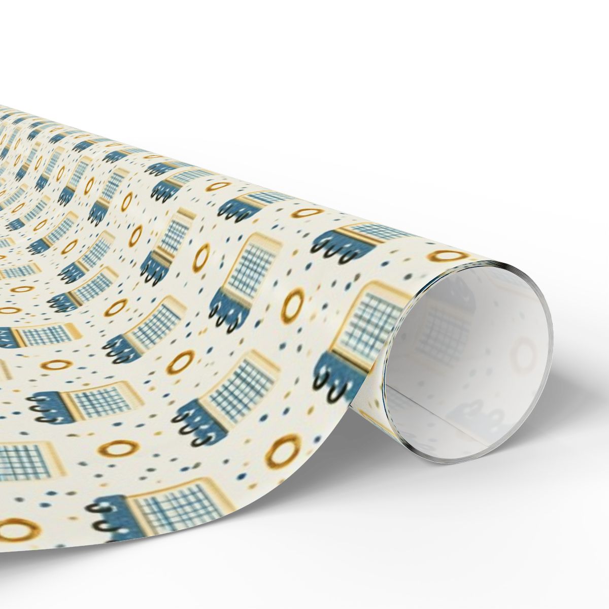 Vintage Analog Calendar Wrapping Paper