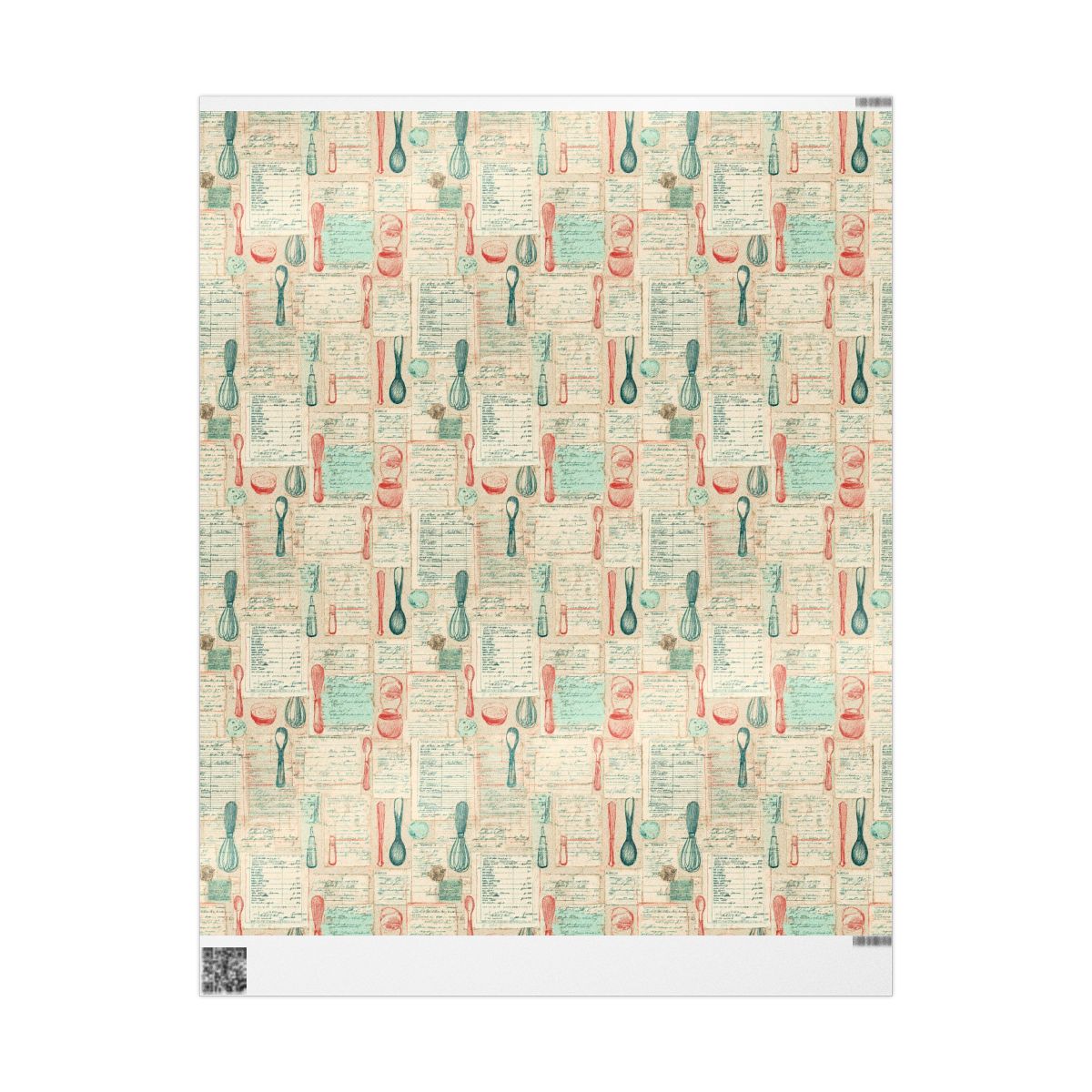 Vintage Archive Pattern Wrapping Paper — Collection No. 001
