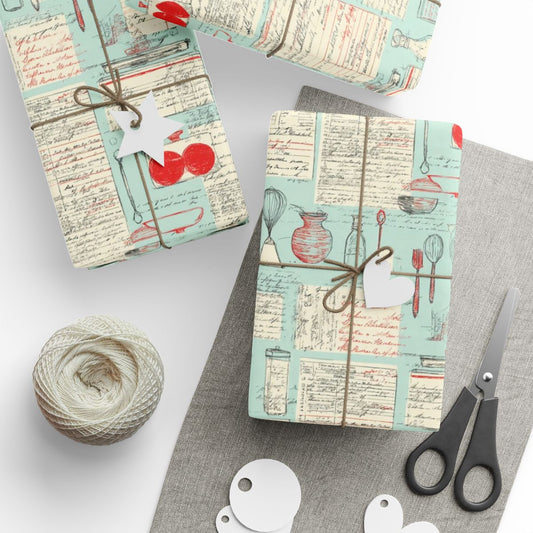 Vintage Archive Pattern Wrapping Paper — Collection No. 002