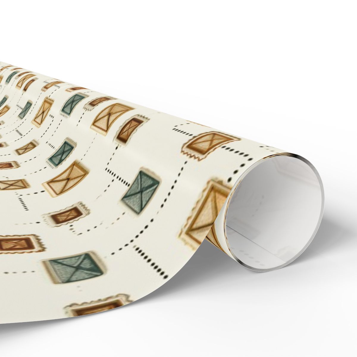 Vintage Postal System Wrapping Paper