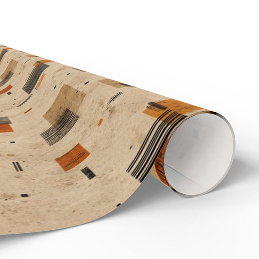 Warehouse & Industrial Pattern Wrapping Paper — Bay No. 003