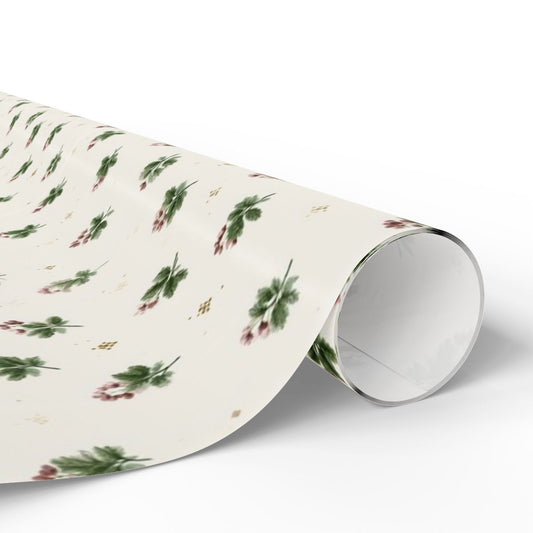 Wildflower Sprig Wrapping Paper No. 4