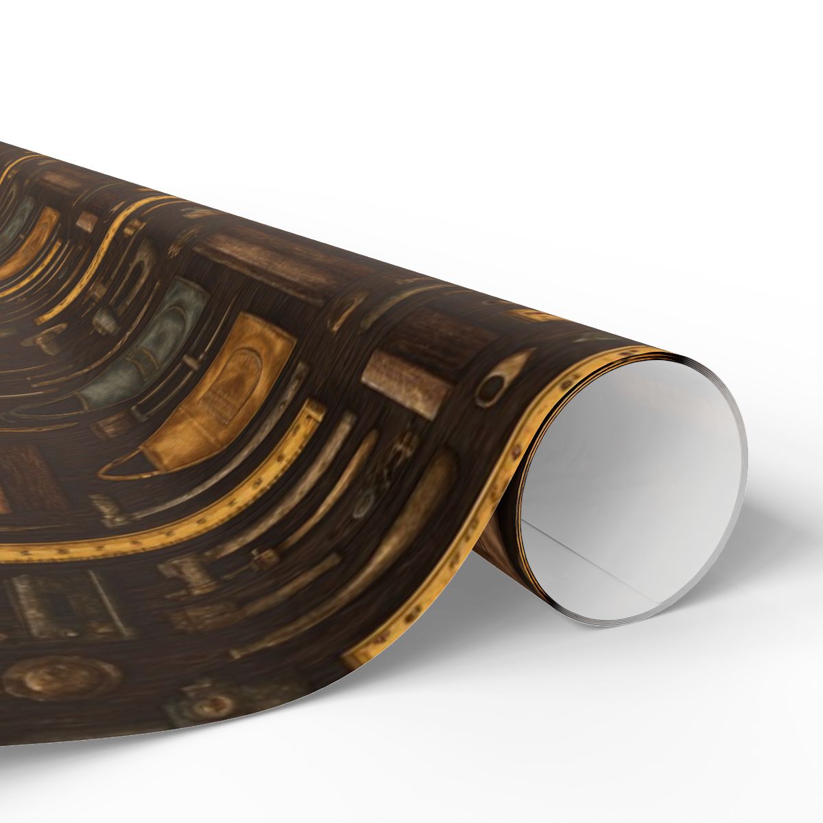 Workshop & Tools Pattern Wrapping Paper — Bench No. 004